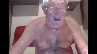 Online film Grandpa stroke on webcam 2