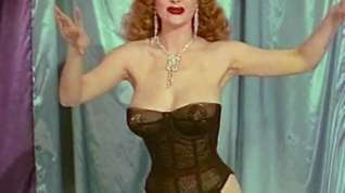 Online film Queen of tease vintage big boobs burlesque tease