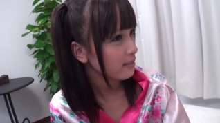 Online film Adorable shy japanese with an older man.