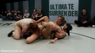 Online film Rd2: Girls Helpless In Wrestling Holds, Getting Double Teamed.Finger Fucked Beaten On The Mat. - Publicdisgrace