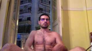 Online film Greek hotel public jerking