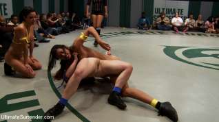 Online film Battle Of The Featherweights: The Smallest Hottest Wrestlers Battle It Out In Tag Team Action - Publicdisgrace