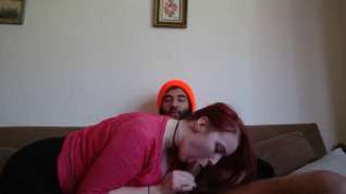 Online film Amateur college redhead sucks and fucks part 1