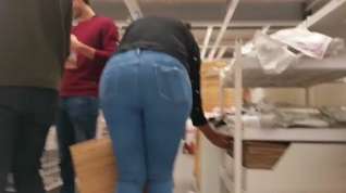 Online film Big asian butt in jeans