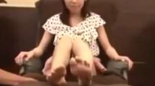 Online film Japanese foot massage