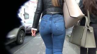 Online film Candid beautiful ass in tight jeans