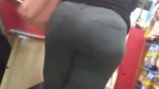 Online film Candid Big Booty Hispanic Milf at Mexican Supermarket