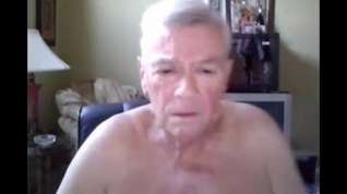 Online film grandpa show on webcam 2