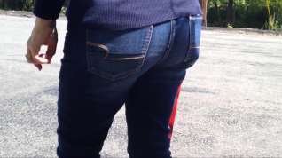 Online film Sexy candid italian voyeur in tight jeans part 3
