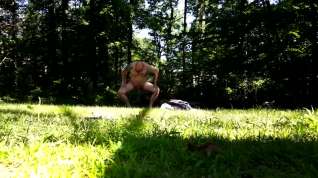 Online film Masturbation in the woods outdoor public nudity