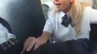 Online film Blonde handjobs asian in school bus 2
