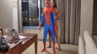 Online film Amber and spider man