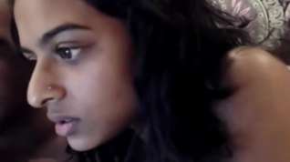 Online film Black hunk fucks his indian college girl wife on webcam