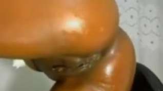 Online film Hot sexy ebony masturbates with dildo on webcam