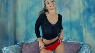 Online film Work bitch jiggly college girl boobs bouncy dance