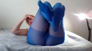 Online film Blue tights tease ii