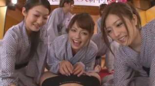 Online film Exotic Japanese slut Risa Kasumi, Ai Haneda, Megu Fujiura in Incredible Babysitters, Handjobs JAV scene