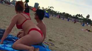 Online film Big titty fat ass chubby milf at the beach