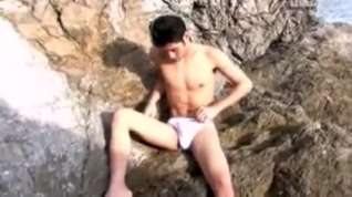 Online film Cute thai boy jerks off