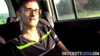 Online film Saxton Todd in Saxton Todd loves getting freaky in the moving car - UniversityCrush