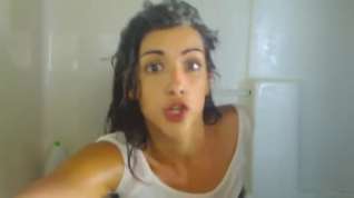 Online film Hot wet girl in shower