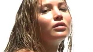 Online film Jennifer Lawrence college girl Photoshoot Remix