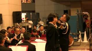 Online film Time To Say Goodbye. Japanese Navy Band