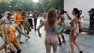 Online film Body Painted Naked In Streets