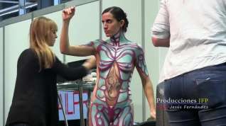 Online film Naked Body Painting Color