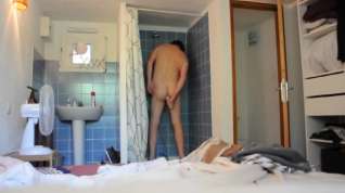 Online film Transvestite gay shower dildo sextoy anal fisting 112