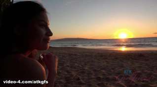 Online film Zaya Cassidy in You enjoy the sunset with Zaya Cassidy - ATKGirlfriends