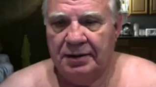 Online film Grandpa show on webcam 2