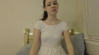 Online film White girl horny with camshow