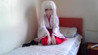 Online film Kigurumi cosplay vibrating