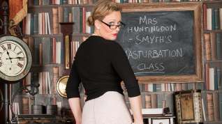 Online film Mrs Huntingdon Smythe in Masturbation Class - Anilos