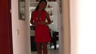 Online film Milf sexy Hot Red dress