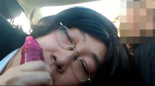 Online film Amateur asian cd gives car bj