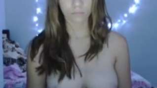 Online film Hot big tit girl on webcam