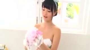 Online film Cute japanese girl in the bath