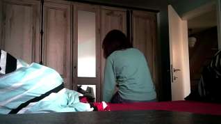 Online film My wife in the bedroom on hidden cam
