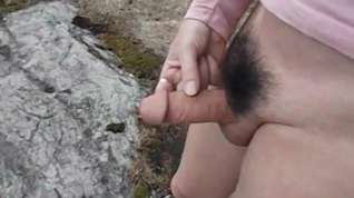 Online film Transgender slut shows her tiny clitty and her hairy pussy!