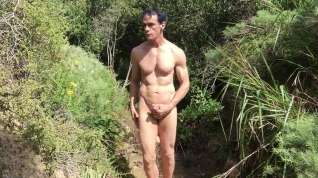 Online film Nature dude and his and cock in the wilderness