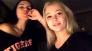 Online film Lesbian in webcam