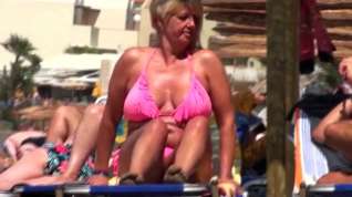 Online film Spy beach mature granny saggy huge nipples