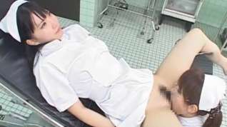 Online film Amazing Japanese model Akari Satsuki, Hibiki Otsuki, Mirei Kazuha in Horny Lesbian, Nurse JAV scene