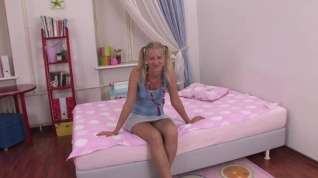 Online film Blonde russian college girl and bbc