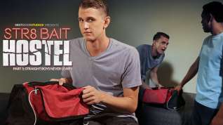 Online film Damien Hyde & Daniel Flores in STR8 Bait Hostel: Straight Boys Never Learn - NextDoorWorld