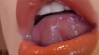 Online film Sexy Big Mouth and Tongue