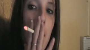 Online film Horny amateur Brunette, Smoking adult movie