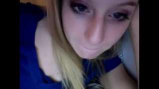Online film college girl Amateur on Webcam
